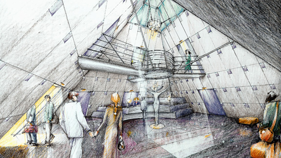 Studie sportovně rekreačního areálu, Praha 5 Barrandov