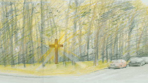 Kříž, Újezd nad Lesy