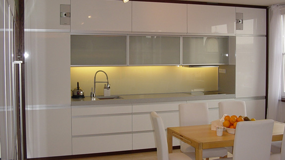 Interiér bytu Praha 7, Na Studánce z roku 2005.