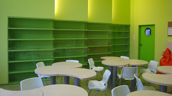 Studovna gymnázia Na Pražačce