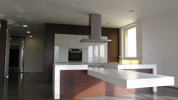 Interiér bytu na Proseku